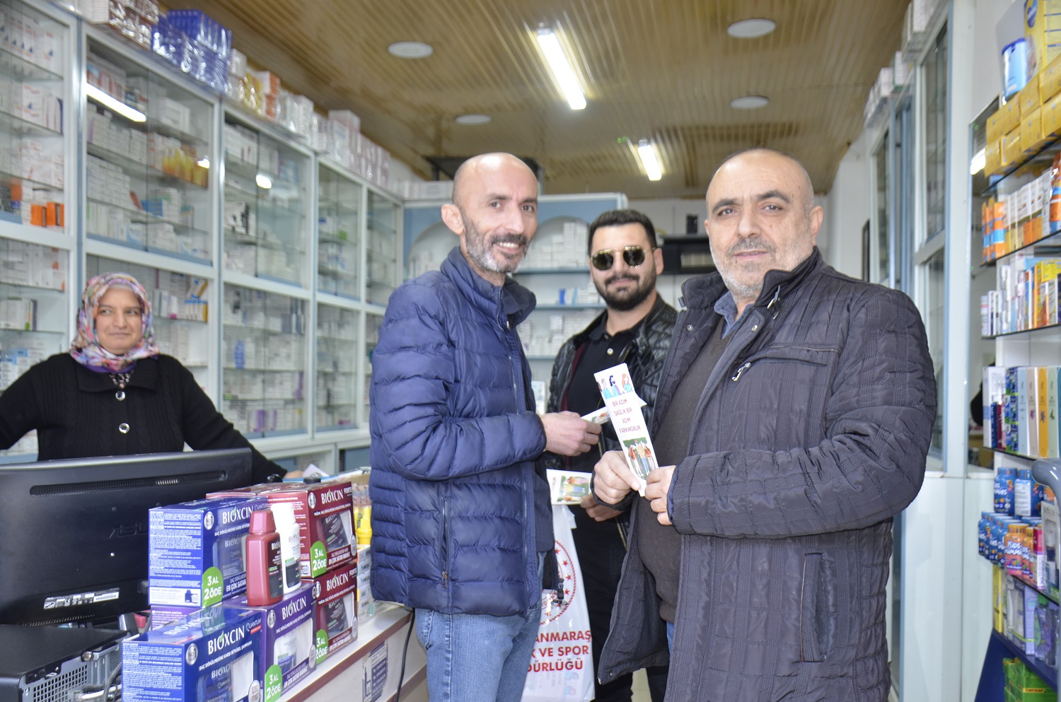 Afşin’de Esnafa Trafik Ve Sağlık İçin Yürüyüş Bilgilendirmesi Yapıldı (6)