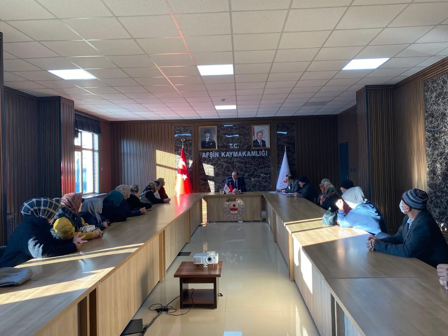 Afşin’de Halk Günü Toplantısı1