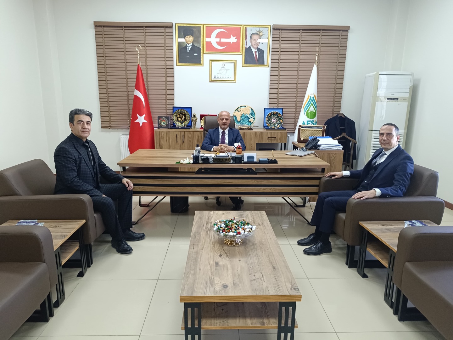 Afşin’de Kurumlar Arası İş Birliği Ziyaretlerle Güçleniyor2