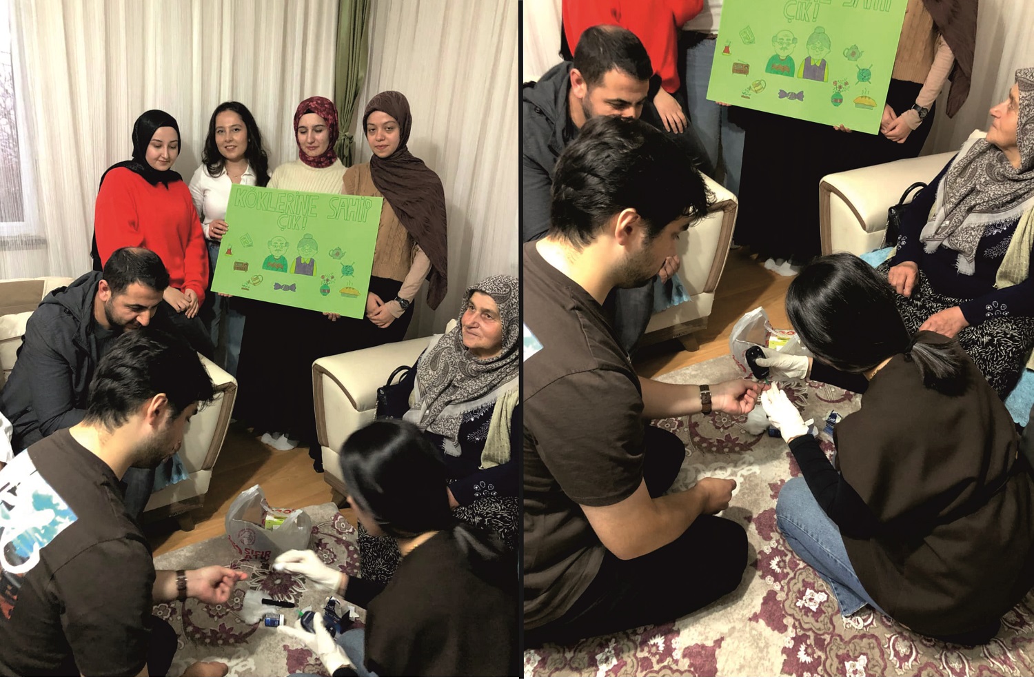 Afşin’de Sağlık Yüksekokulu Öğrencilerinden Yaşlılara Anlamlı Ziyaret (3)