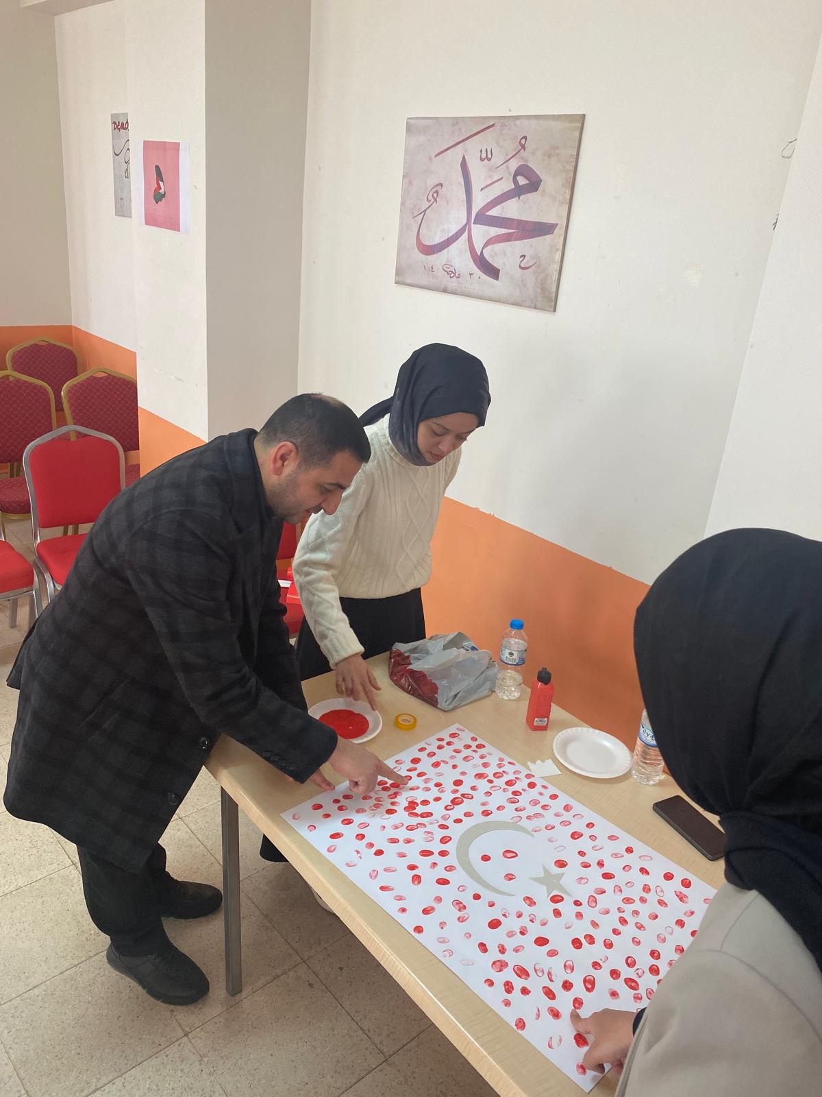 Afşin’de Şehitlere Vefa Gül Fidanları Toprakla Buluştu (7)