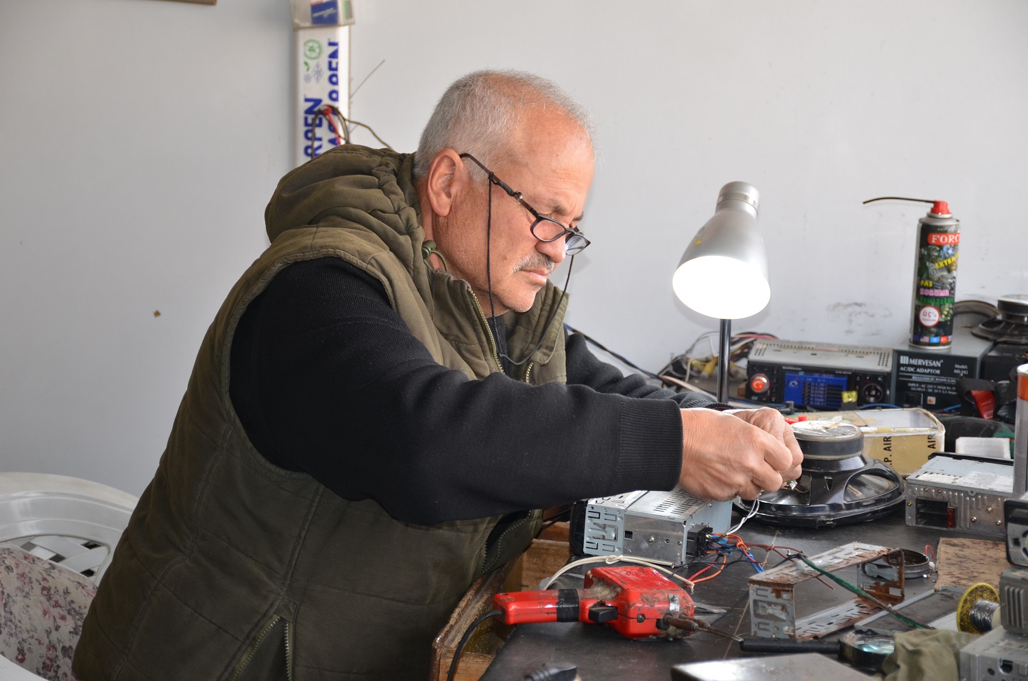 Afşin’de Teyp Tamirciliğinin Son Ustası İnce Köker (16)