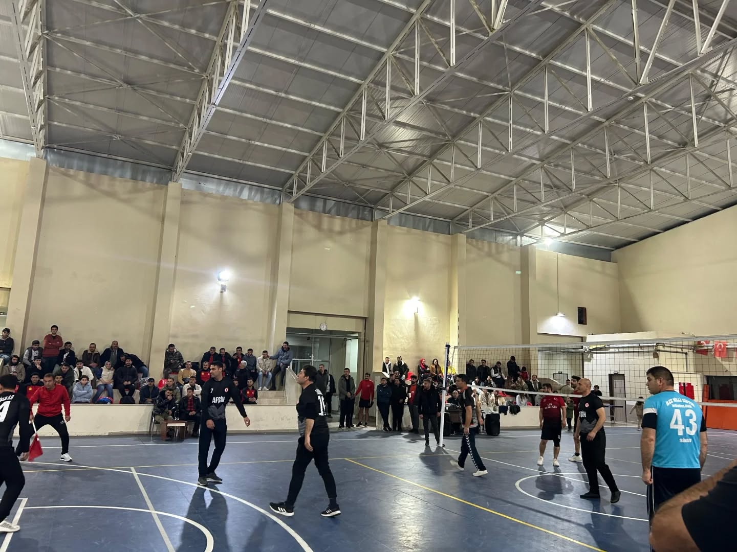 Afşin’de Voleybol Halk Turnuvası Başladı1