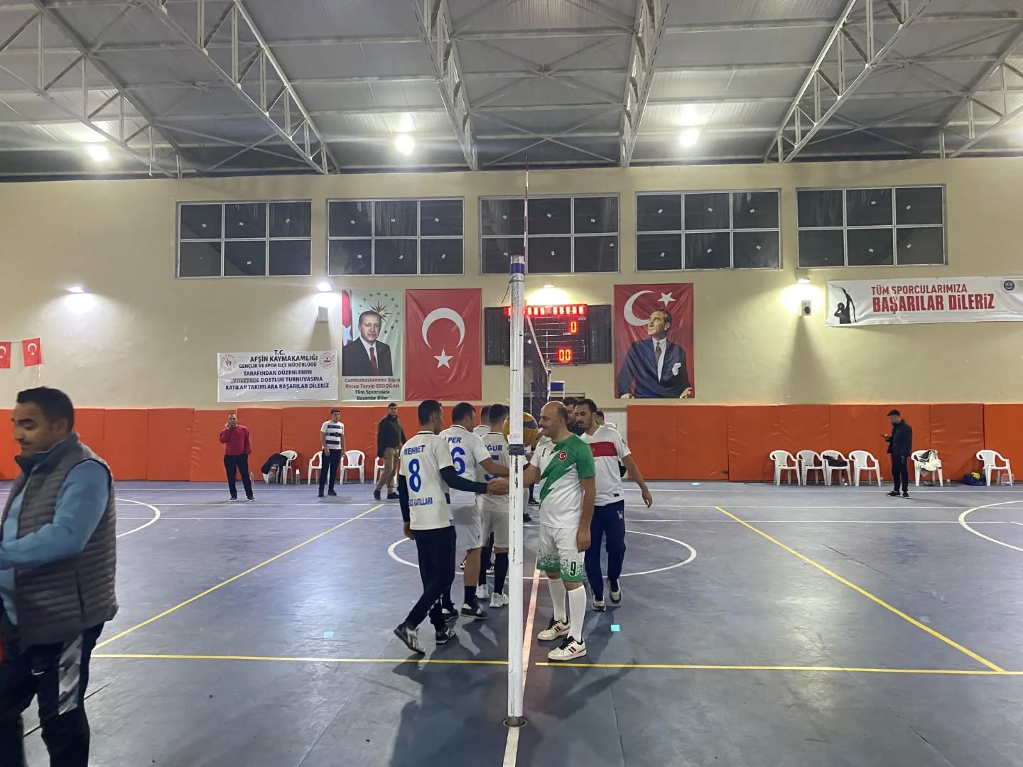 Afşin’de Voleybol Halk Turnuvası Başladı5