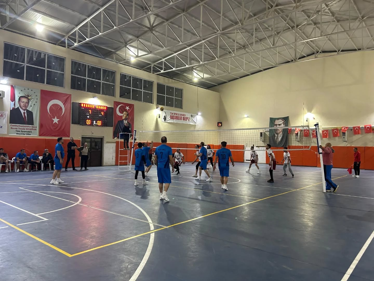 Afşin’de Voleybol Halk Turnuvası Başladı7