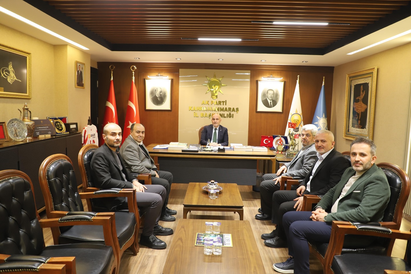 Ak Parti Kahramanmaraş İl Başkanlığına Akademi Ve Yerel Yönetimden Ziyaret1