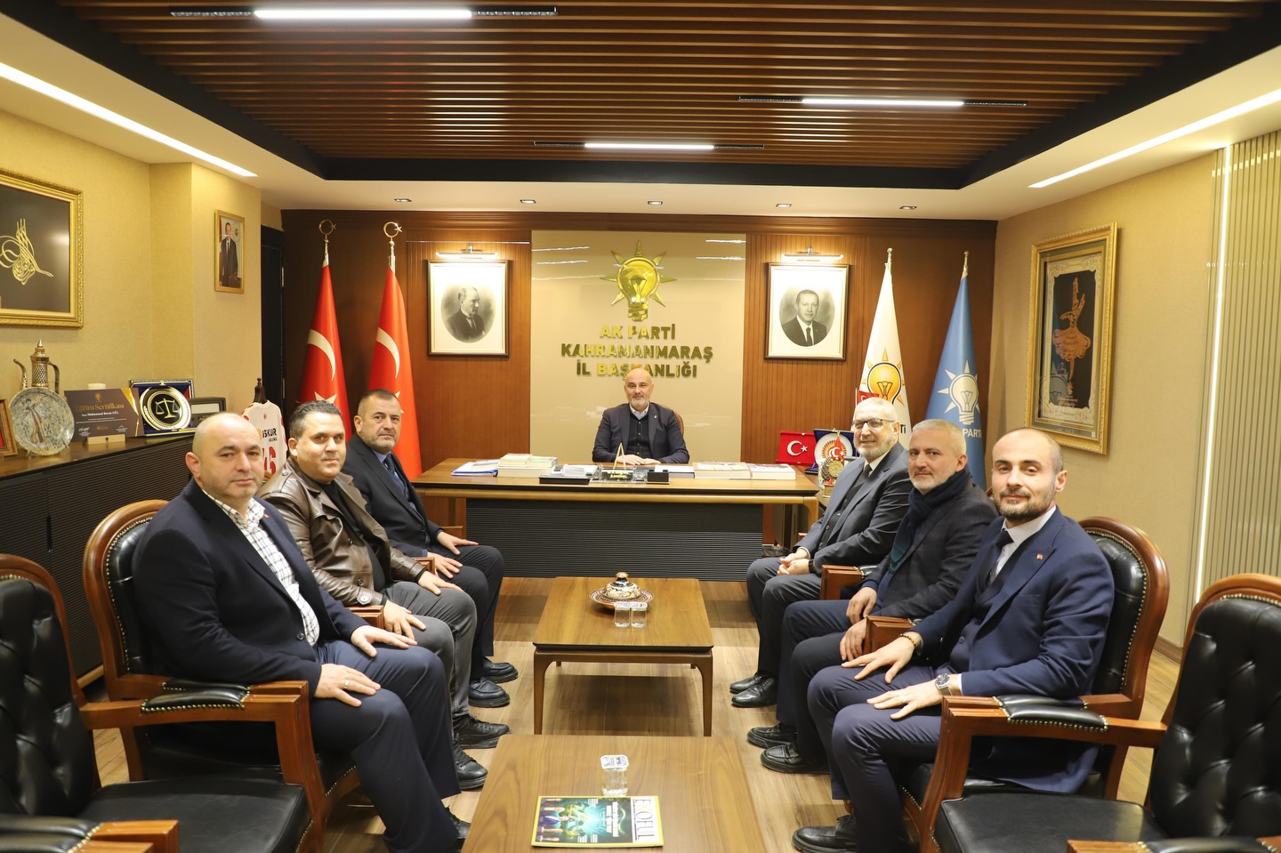 Ak Parti Kahramanmaraş İl Başkanlığı’na Nezaket Ziyareti1