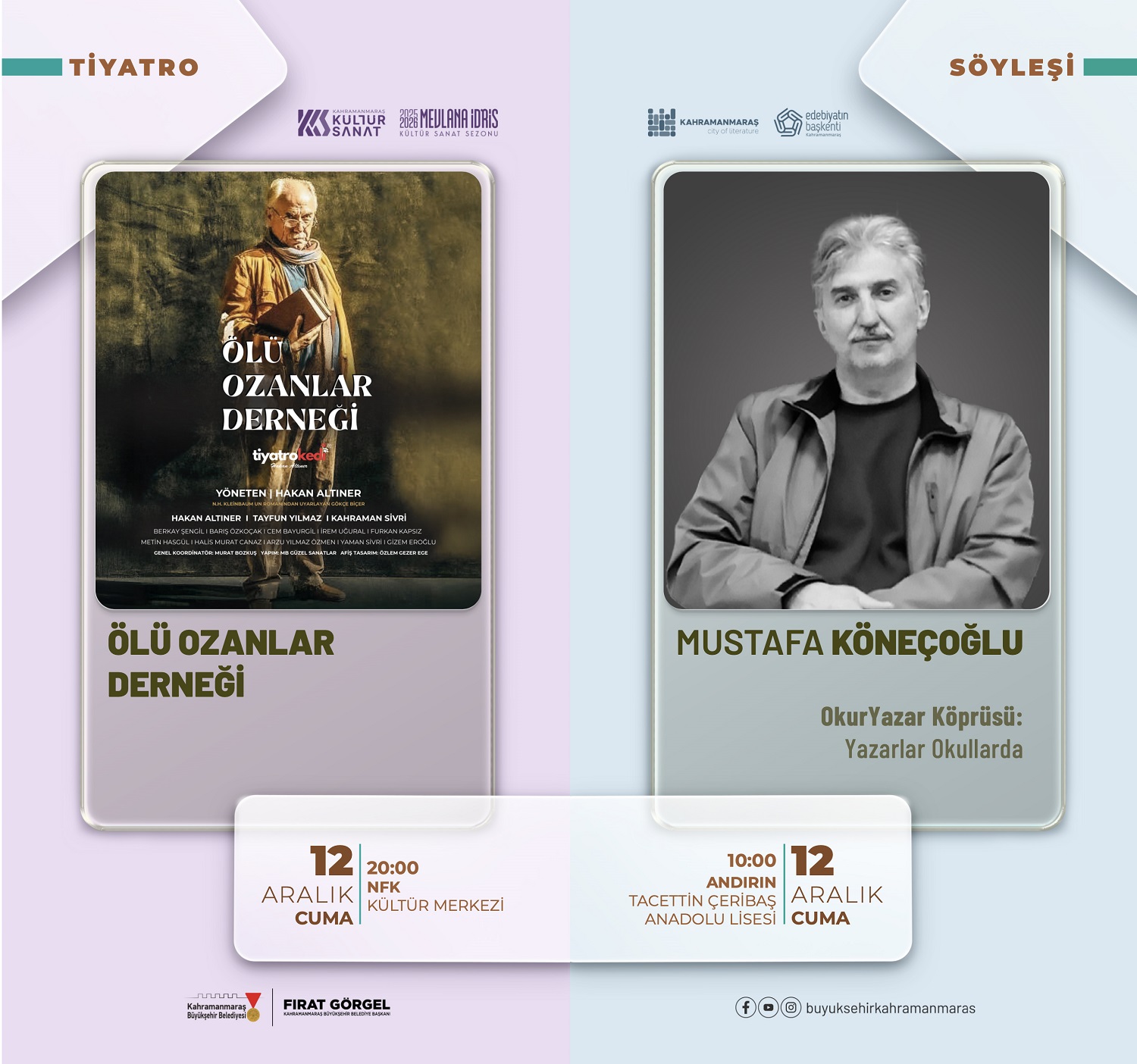 Aralık Büyükşehir’le Kültür Sanat Dolu Geçecek (2)