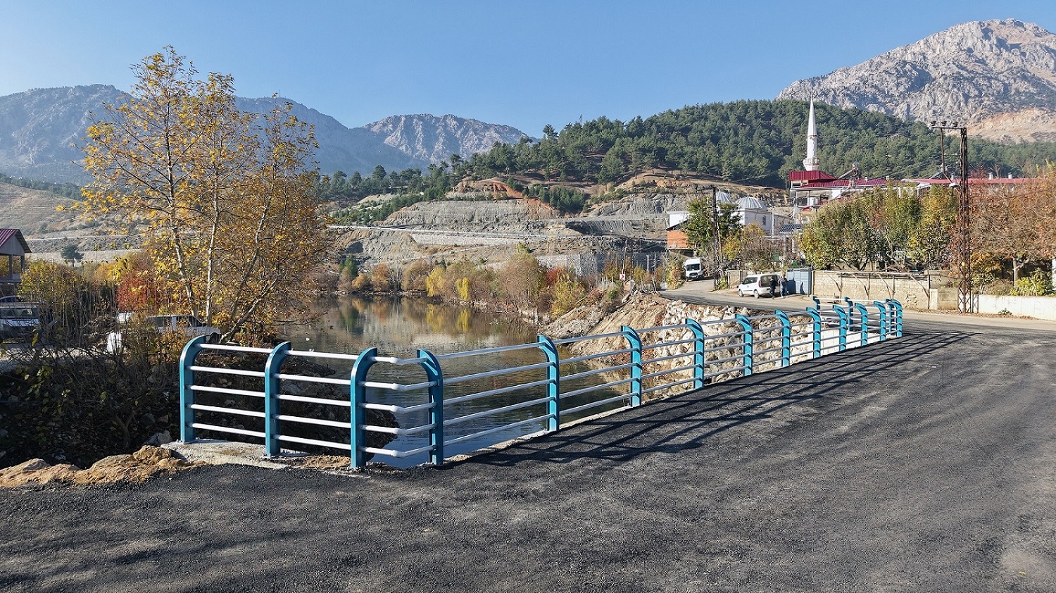 Büyükşehir, Döngel’in Yeni Köprüsünü Ulaşıma Açtı (1)