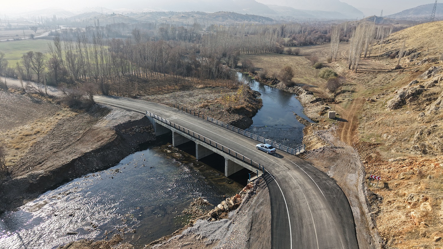 Büyükşehir, Göksun Temurağa Köprüsünü Tamamladı (1)