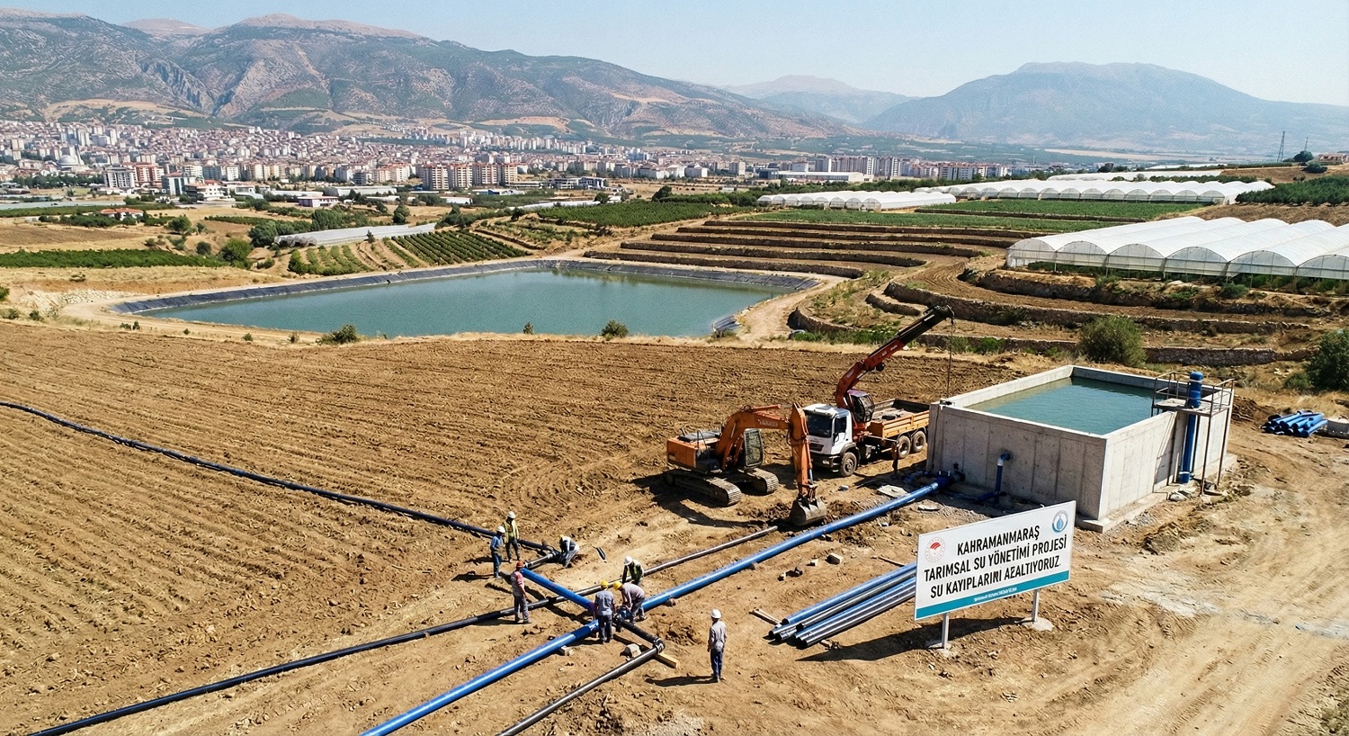 Büyükşehir’den Tarımsal Su Yönetimine Stratejik Yatırım-1