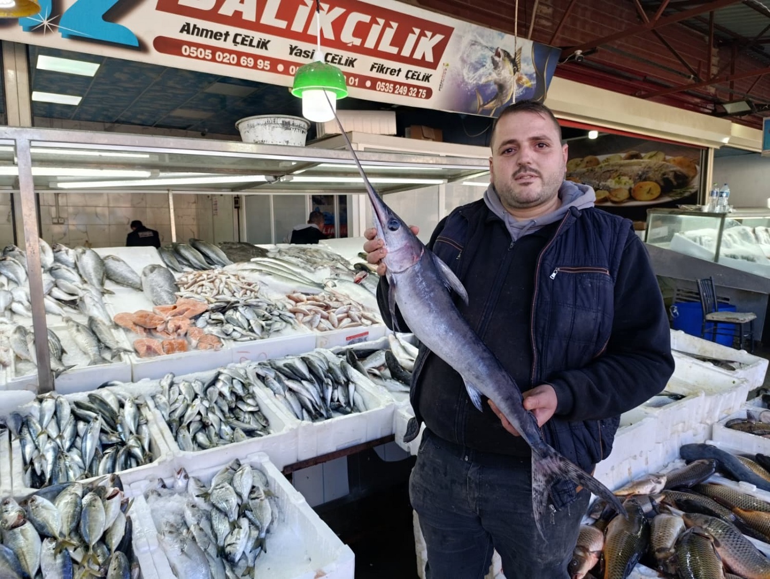 Denize Kıyısı Olmayan Kahramanmaraş'ta Balığa Yoğun İlgi (1)