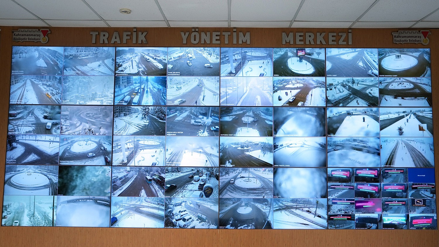 Ekipler Sahada, Şehir 724 Kameralarla Takipte (1)