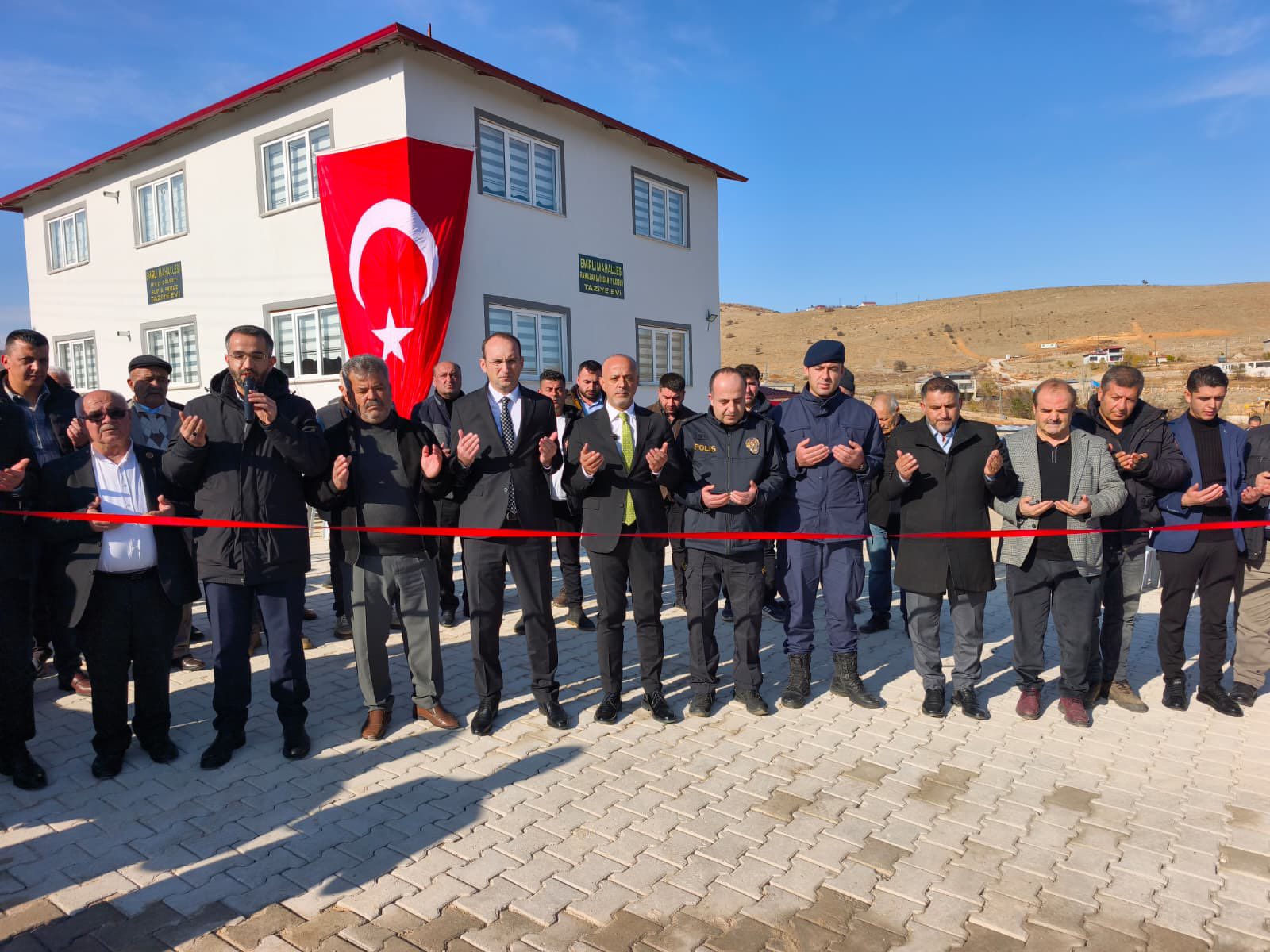 Emirli Mahallesi’nde 2. Taziye Evi Hizmete Açıldı2