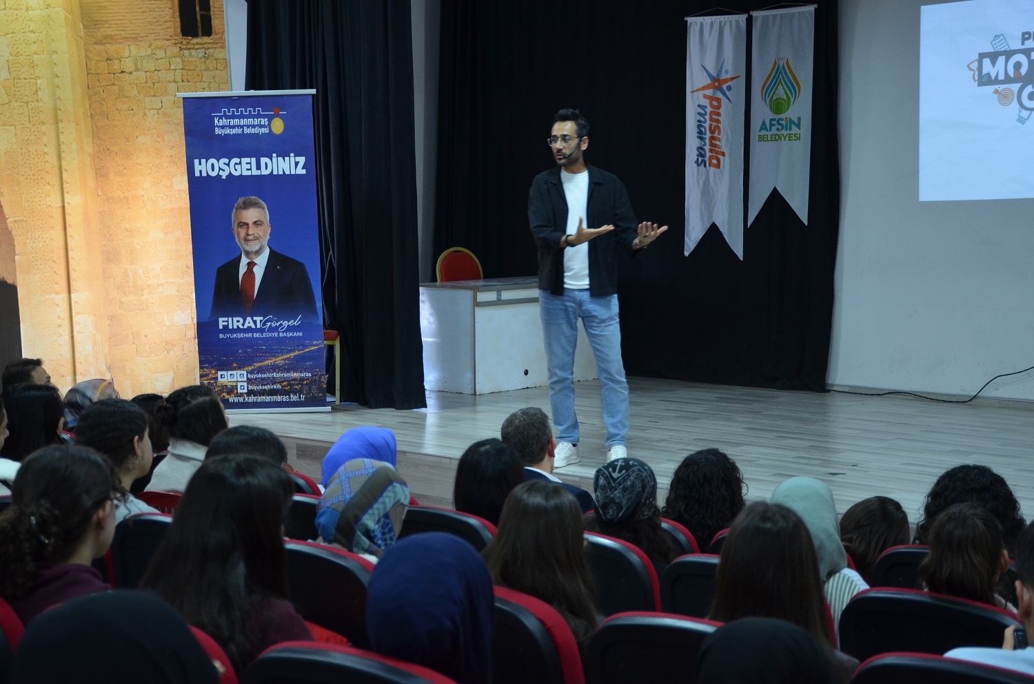 Gri Koç, “Motivasyon Günleri” Kapsamında Afşin’de Öğrencilerle Buluştu (8)
