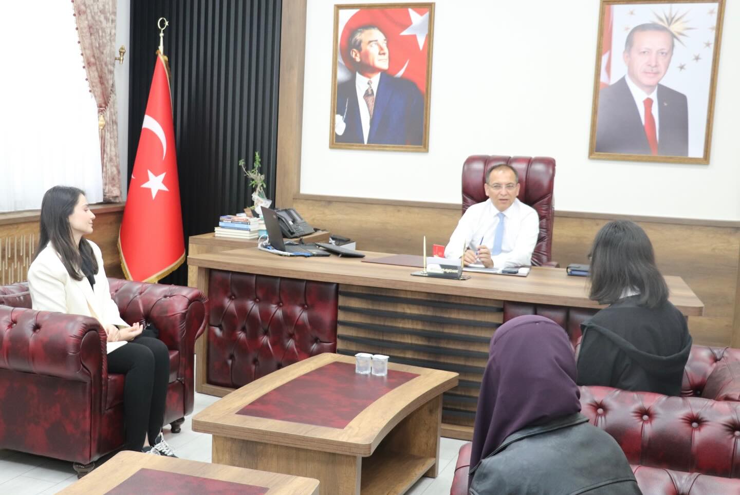 İl Millî Eğitim Müdürü Baydur, Tobb Fen Lisesi Öğrencilerini Misafir Etti (2)