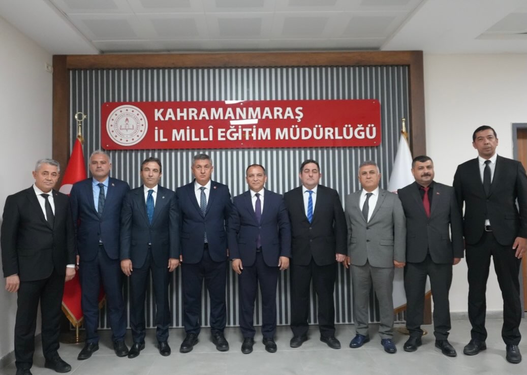 İl Milli Eğitim Müdürü Baydur, Türk Eğitim Sen 1 No’lu Şube Yönetimini Ağırladı1