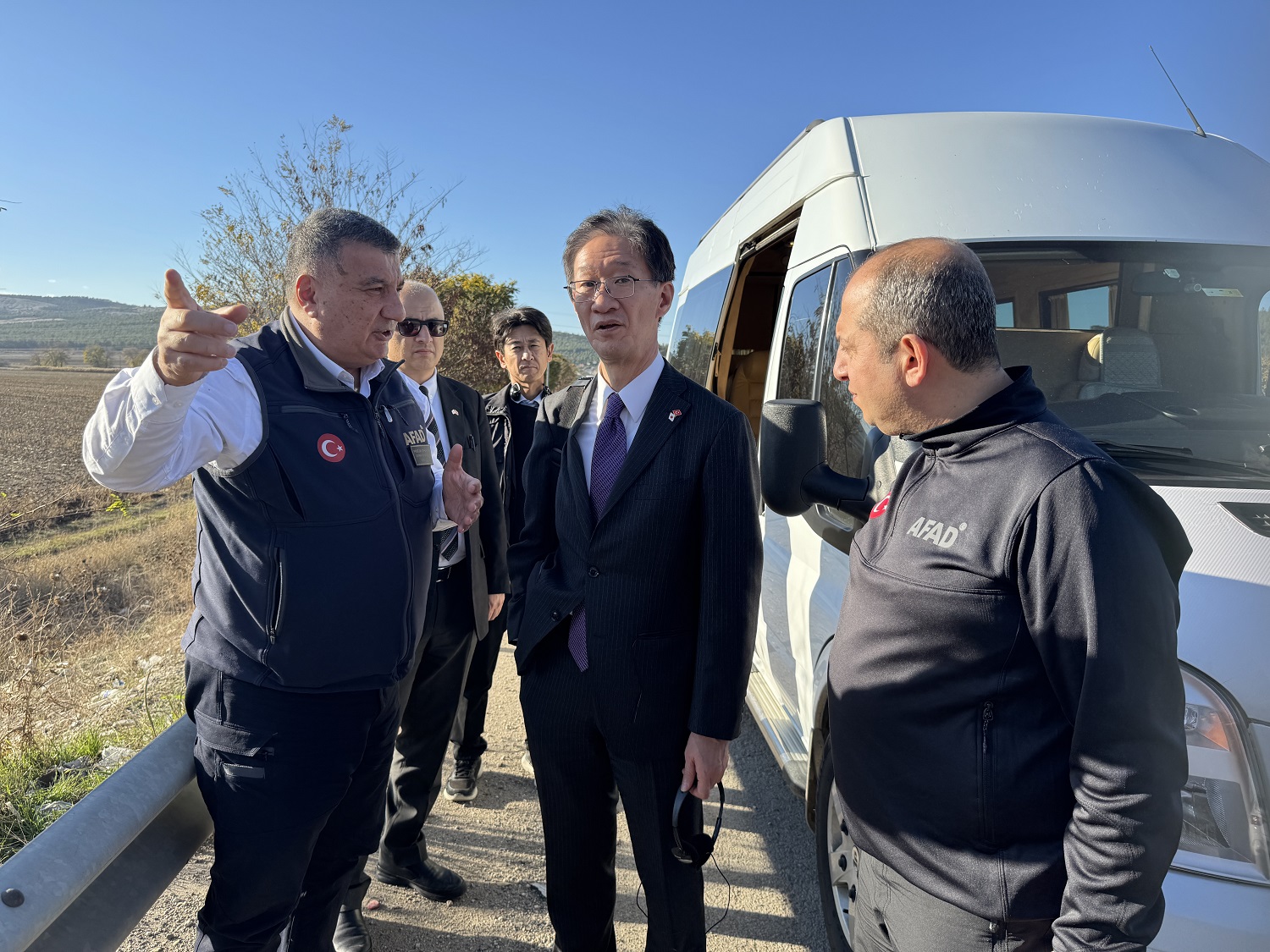 Japonya'nın Ankara Büyükelçisi Tamura Kahramanmaraş'ta Ziyaretlerde Bulundu (2)