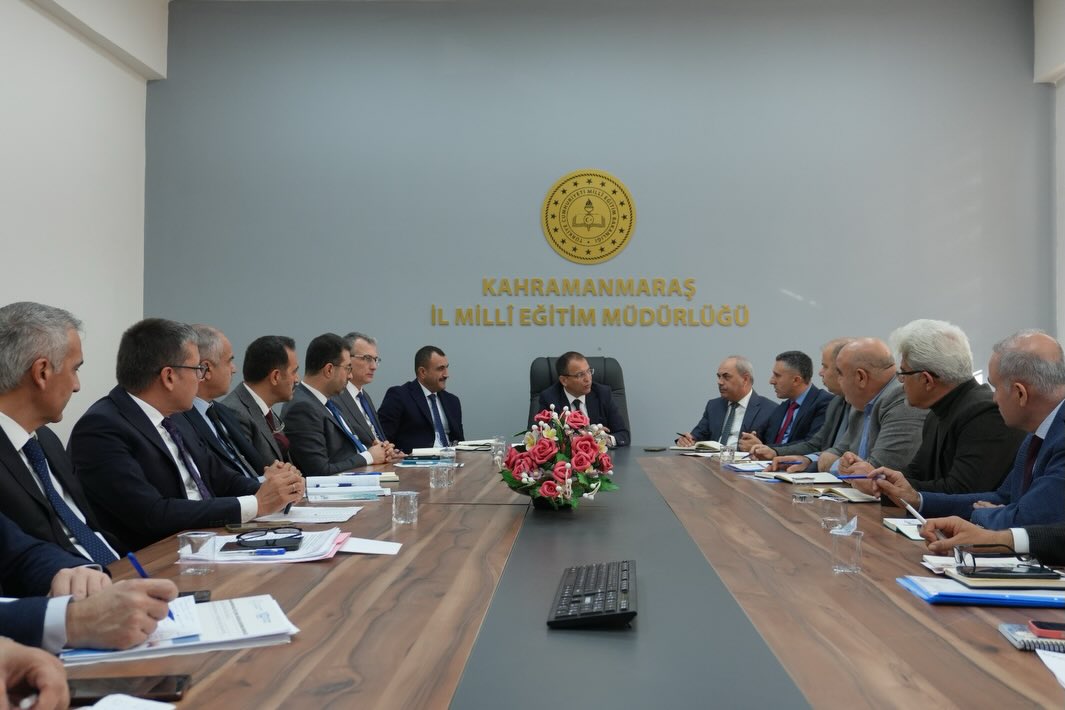 Kahramanmaraş’ta 2025 Yılı Sene Sonu Değerlendirme Toplantısı Gerçekleşti