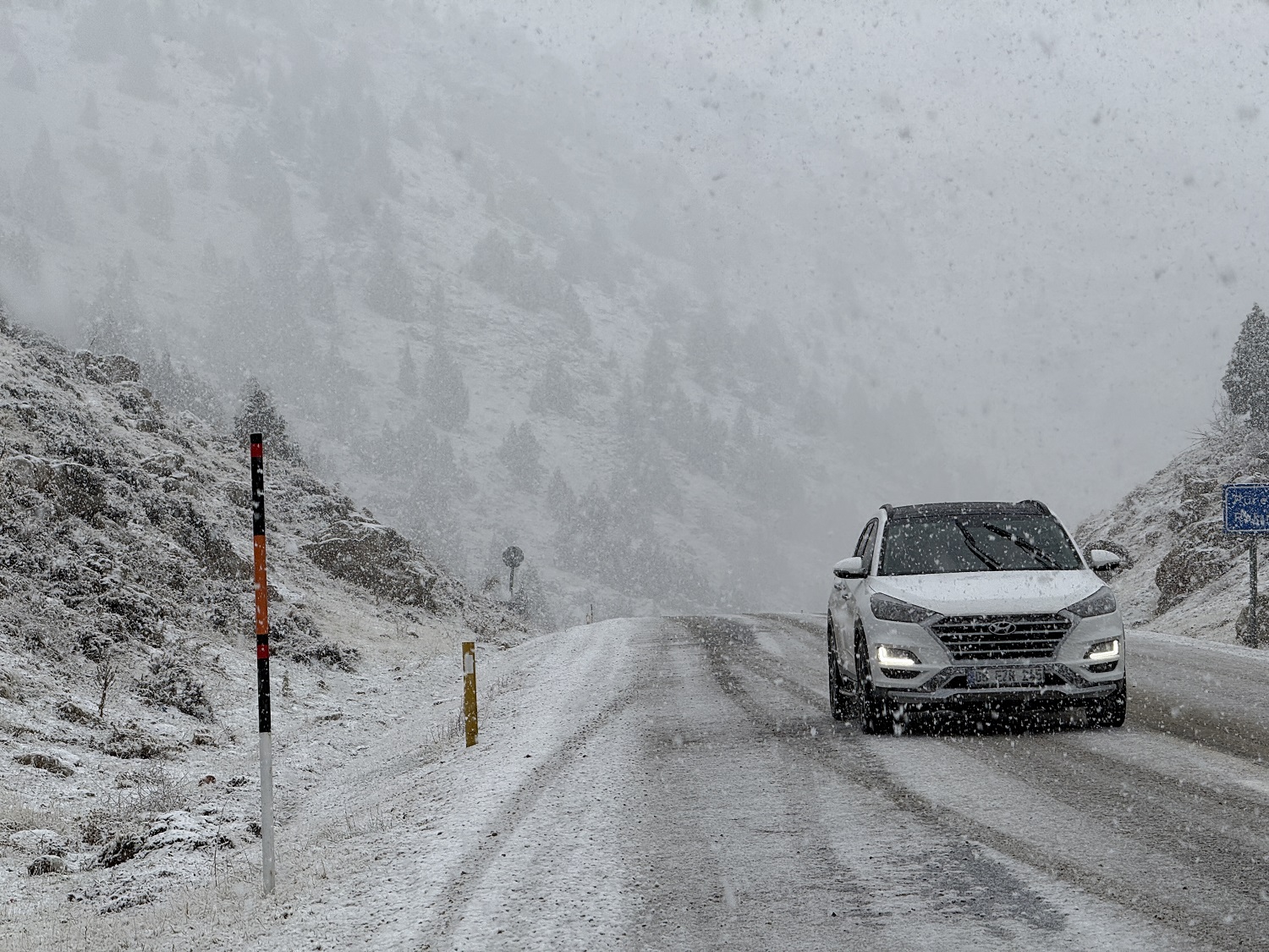 Kahramanmaraş'ta Kar Yağışı Etkili Oldu (1)
