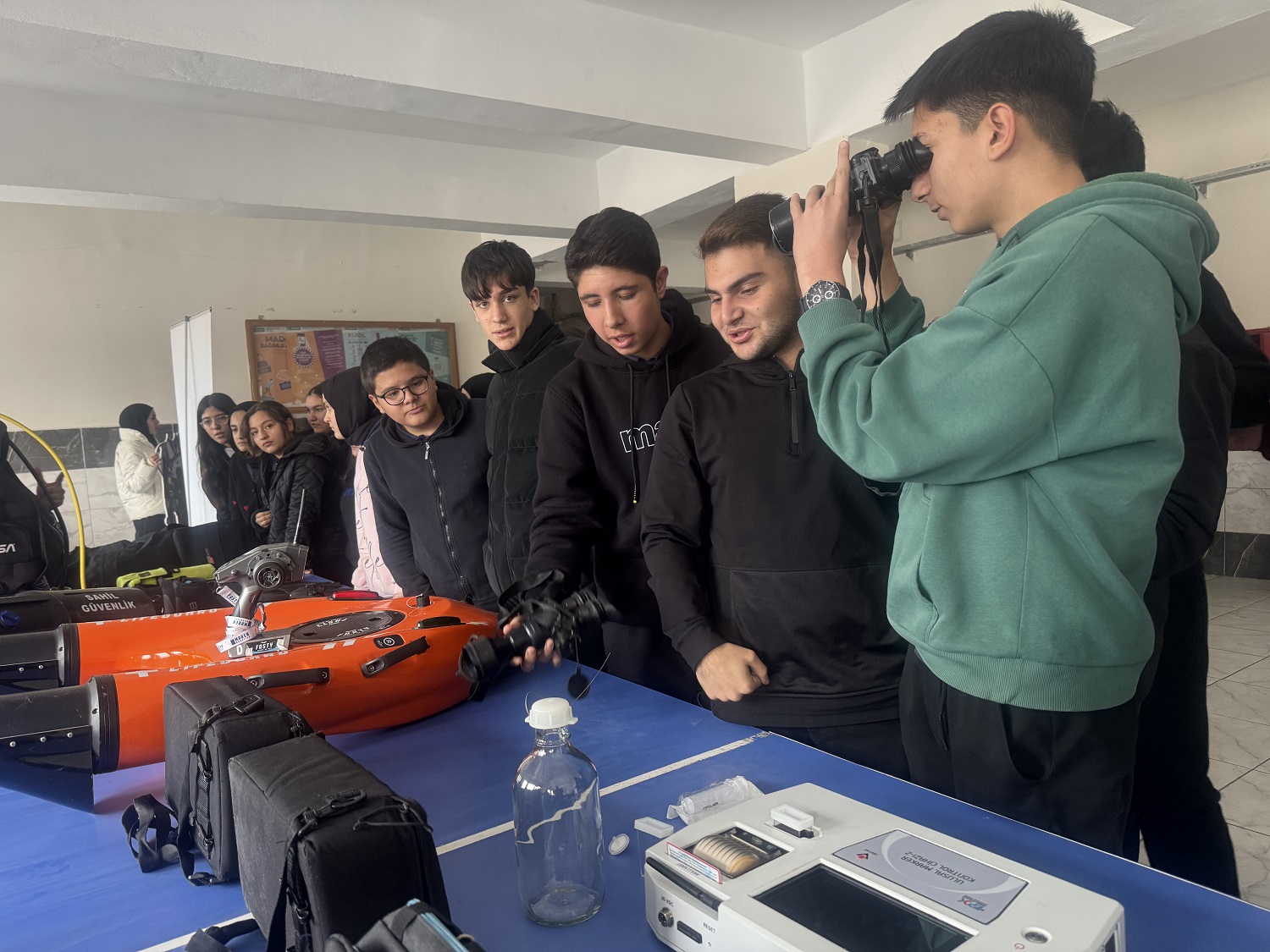 Kahramanmaraş'ta Lise Öğrencilerine Sahil Güvenlik Komutanlığı Tanıtıldı (2)