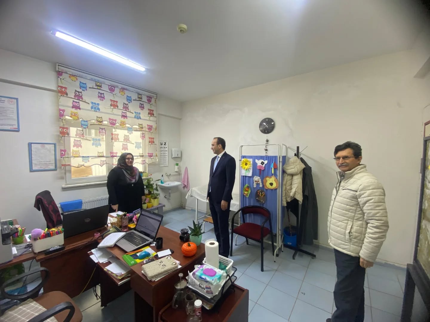 Kaymakam Sarıdoğan’dan 2 Nolu Hacı Feramuz İnal Aile Sağlık Merkezine Ziyaret1