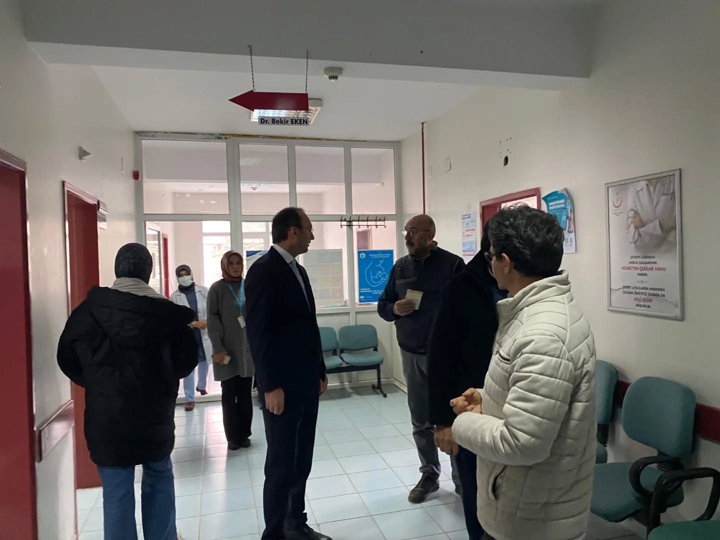 Kaymakam Sarıdoğan’dan 2 Nolu Hacı Feramuz İnal Aile Sağlık Merkezine Ziyaret3