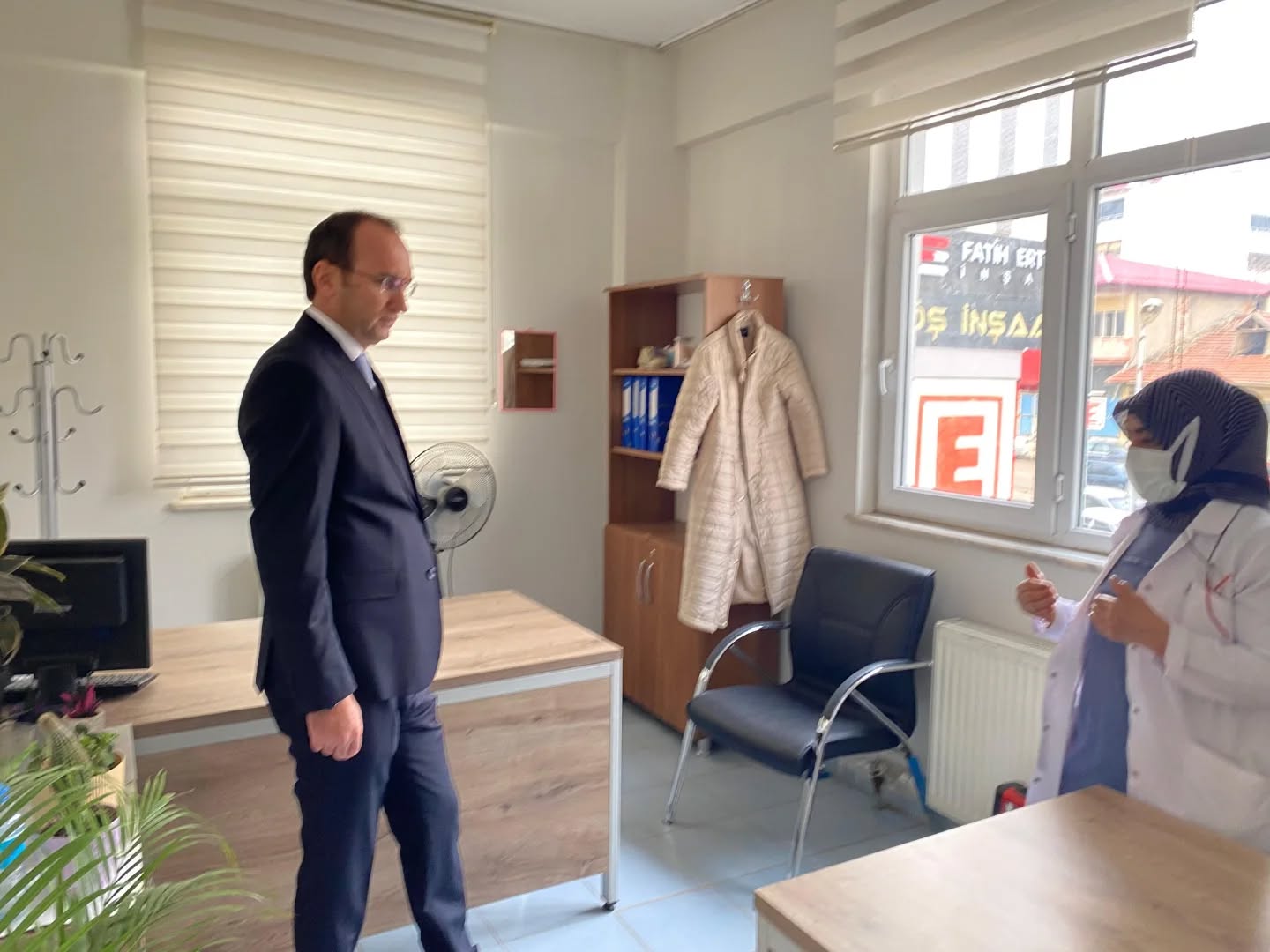 Kaymakam Sarıdoğan’dan 2 Nolu Hacı Feramuz İnal Aile Sağlık Merkezine Ziyaret4