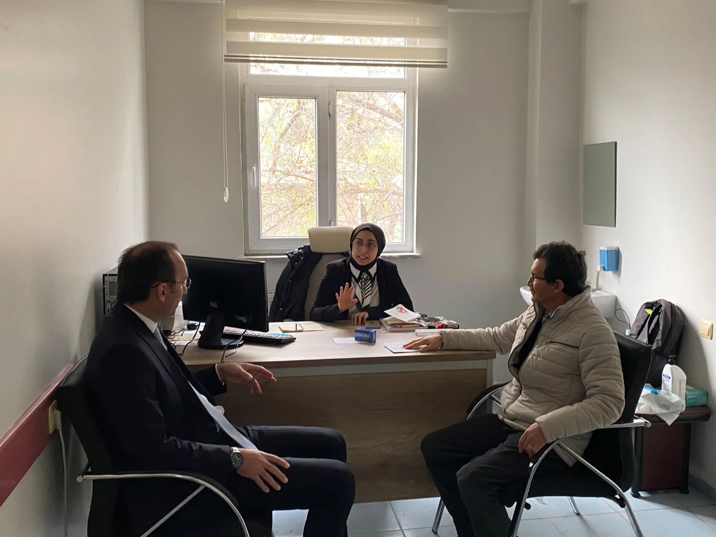 Kaymakam Sarıdoğan’dan 2 Nolu Hacı Feramuz İnal Aile Sağlık Merkezine Ziyaret6