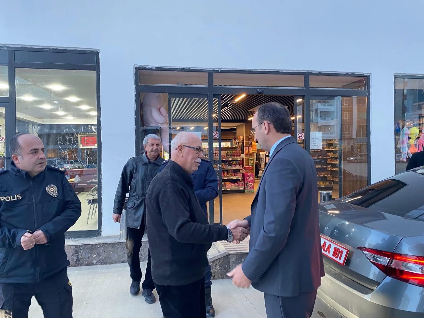 Kaymakam Sarıdoğan’dan Akaryakıt İstasyonlarına Ziyaret