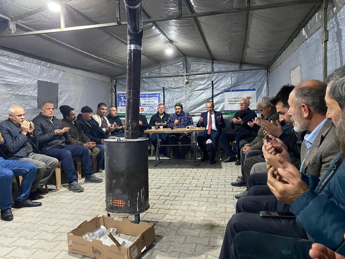 Kaymakam Sarıdoğan’dan Gerger Mahallesi’ne Taziye Ziyareti