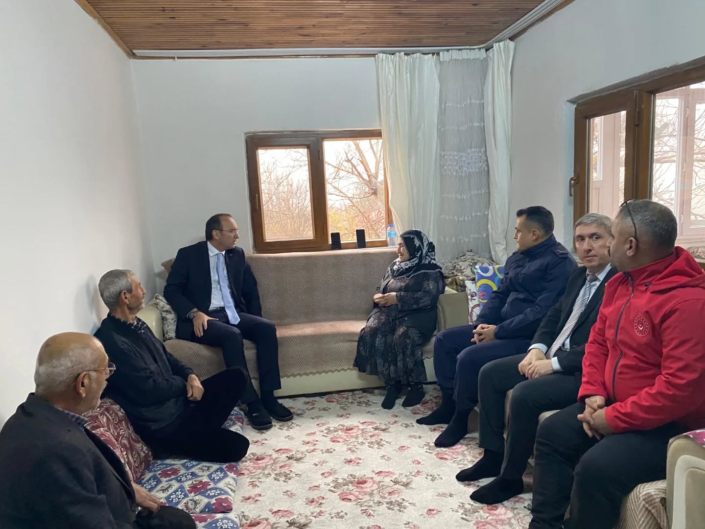 Kaymakam Sarıdoğan’dan Şehit Ailesine Ziyaret Ve Mahalle Buluşması