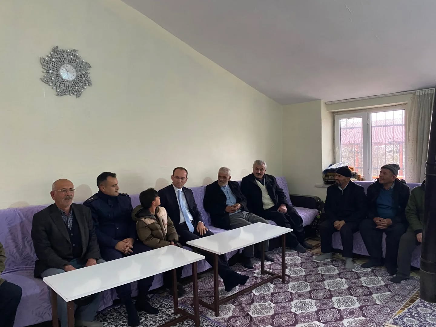 Kaymakam Sarıdoğan’dan Şehit Ailesine Ziyaret Ve Mahalle Buluşması1