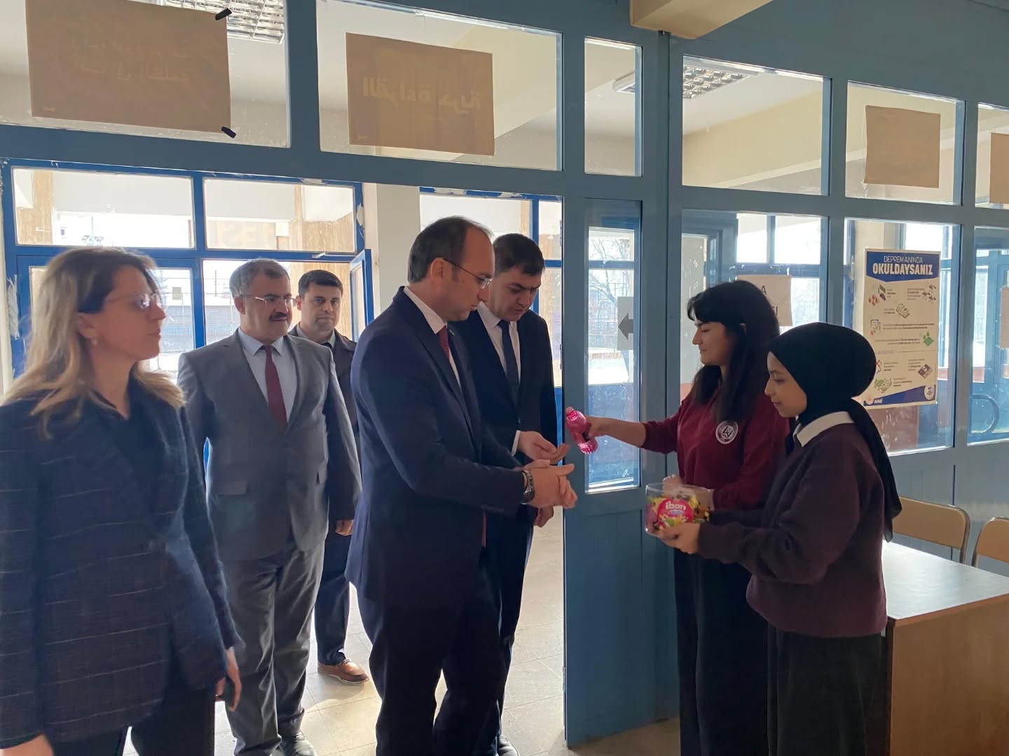 Kaymakam Sarıdoğan’dan Şehit Mustafa Kalfe Kız Ai̇hl’ye Anlamlı Ziyaret1