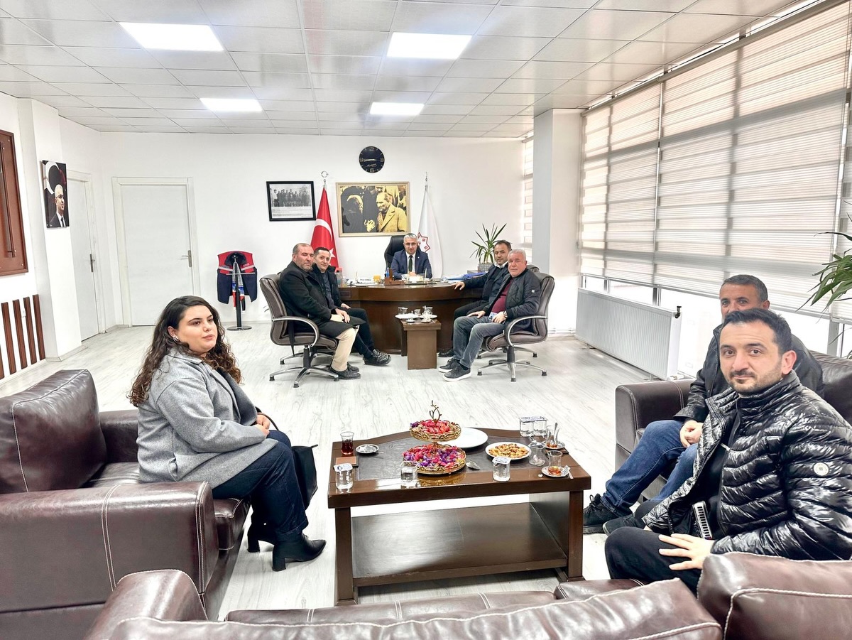 Maraşyurt Başkanı Demir Ve İş İnsanları Elbistan'da Ziyarette Bulundu1