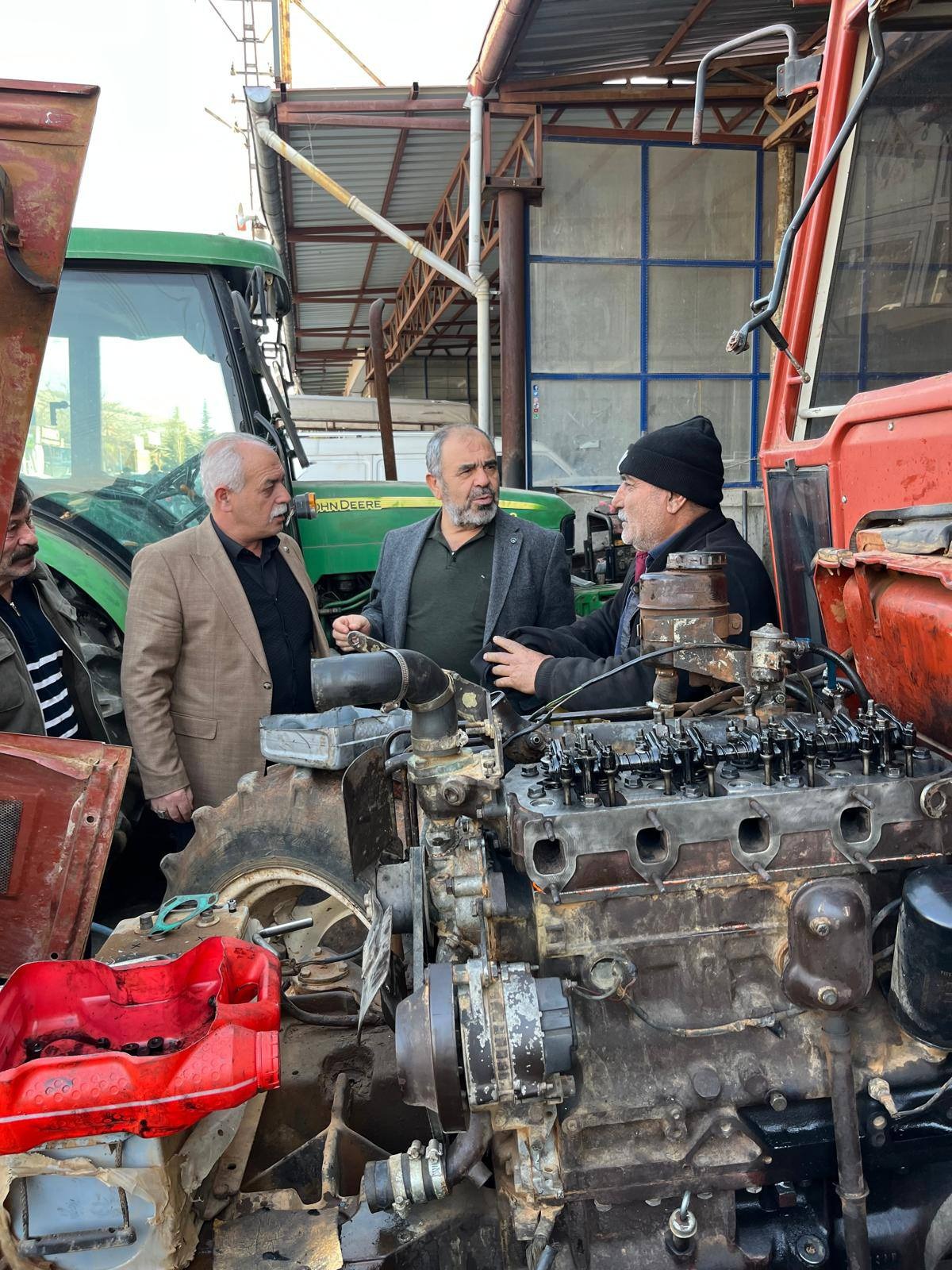 Mhp Afşin İlçe Başkanı Aycan’dan Esnaf Ve Vatandaşa Ziyaret4