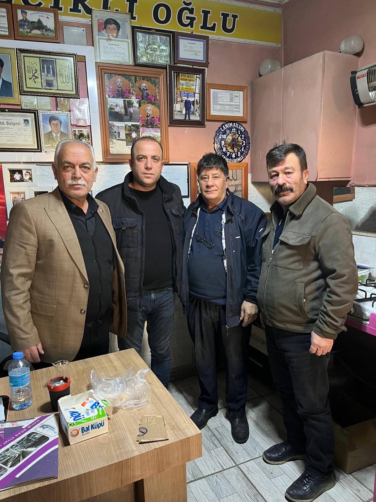 Mhp Afşin İlçe Başkanı Aycan’dan Esnaf Ve Vatandaşa Ziyaret7