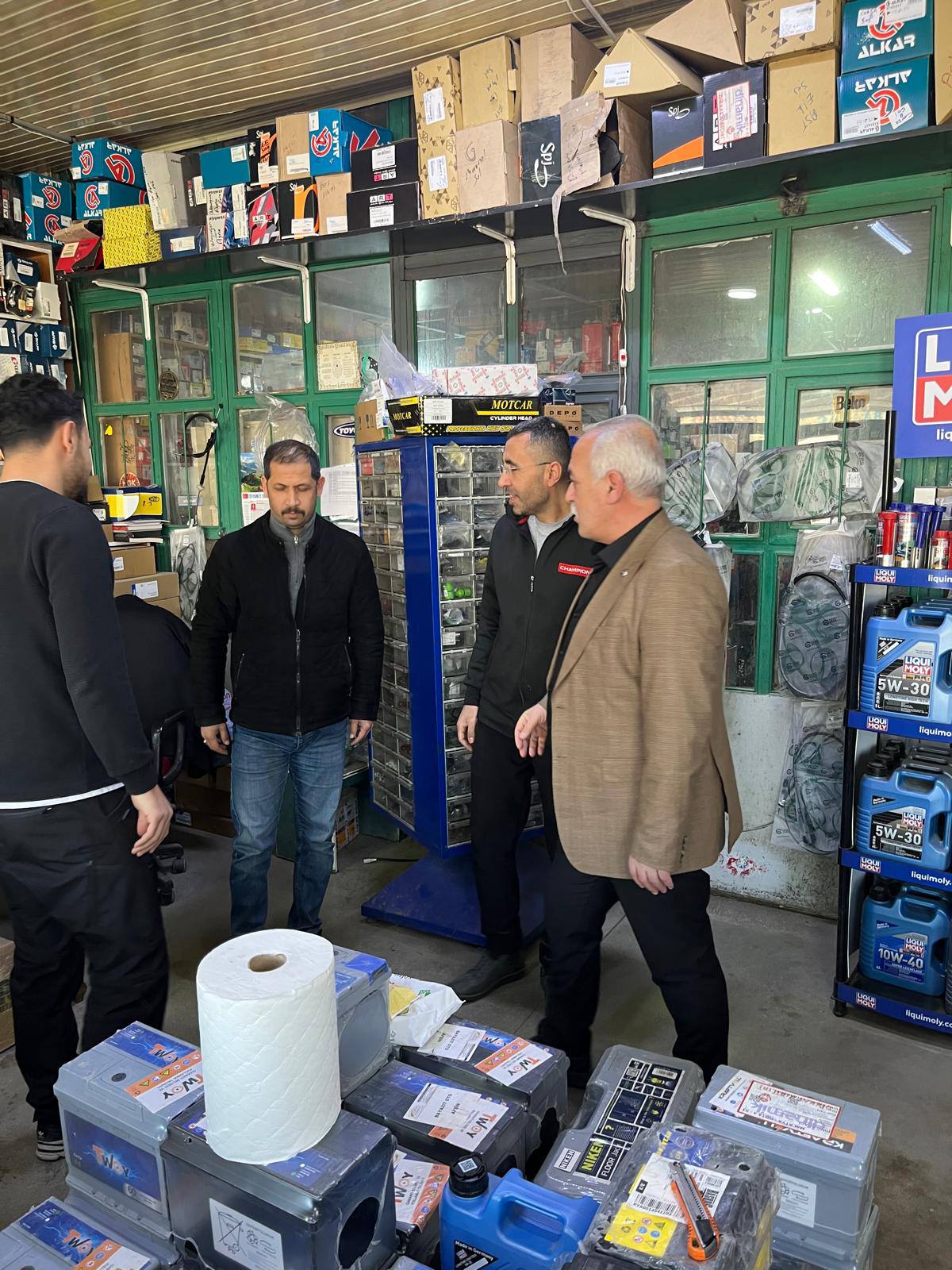 Mhp Afşin İlçe Teşkilatından Taksici Esnafına Ziyaret2