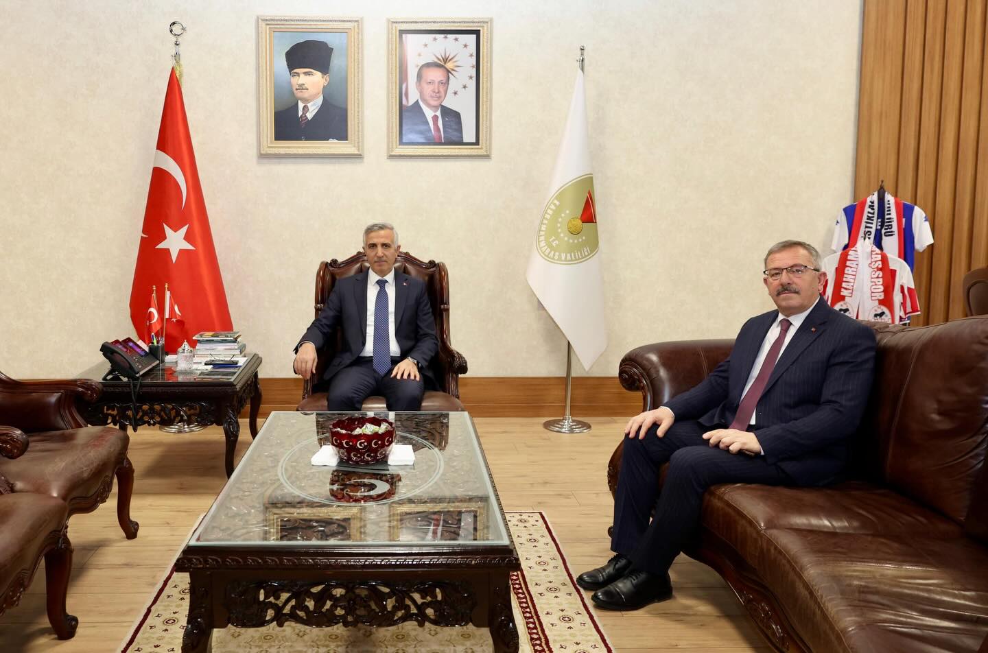 Vali Ünlüer, Çeşitli İsimleri Makamında Ağırladı1