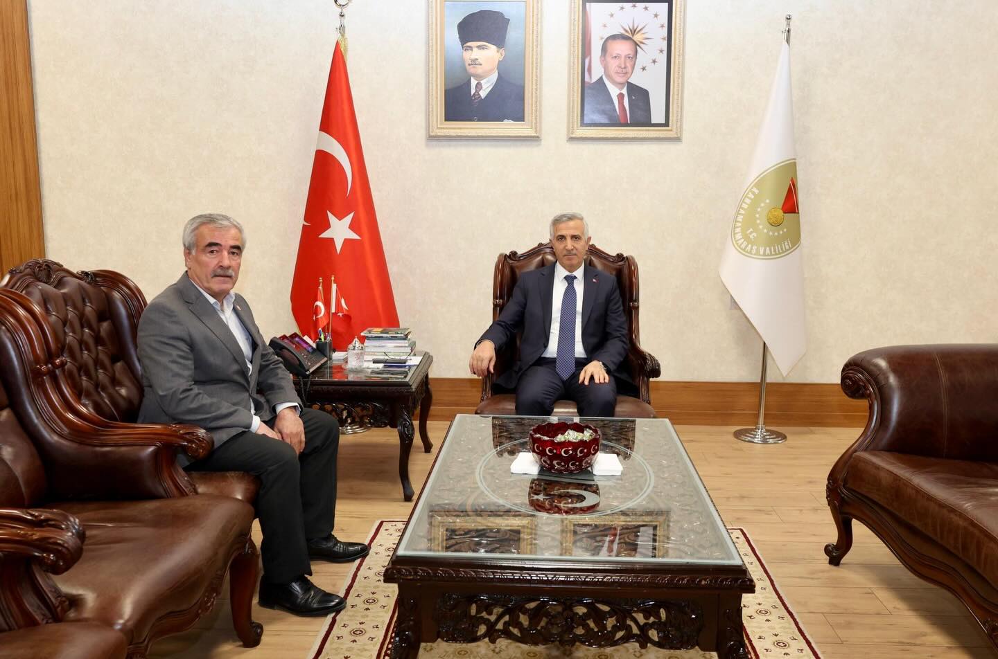 Vali Ünlüer, Çeşitli İsimleri Makamında Ağırladı5