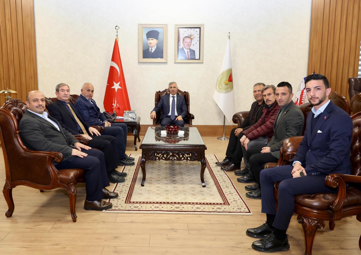 Vali Ünlüer’e Makam Ziyaretleri Devam Ediyor1-11