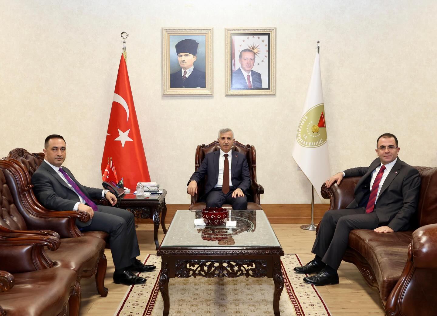 Vali Ünlüer’e Makam Ziyaretleri Devam Ediyor3-3