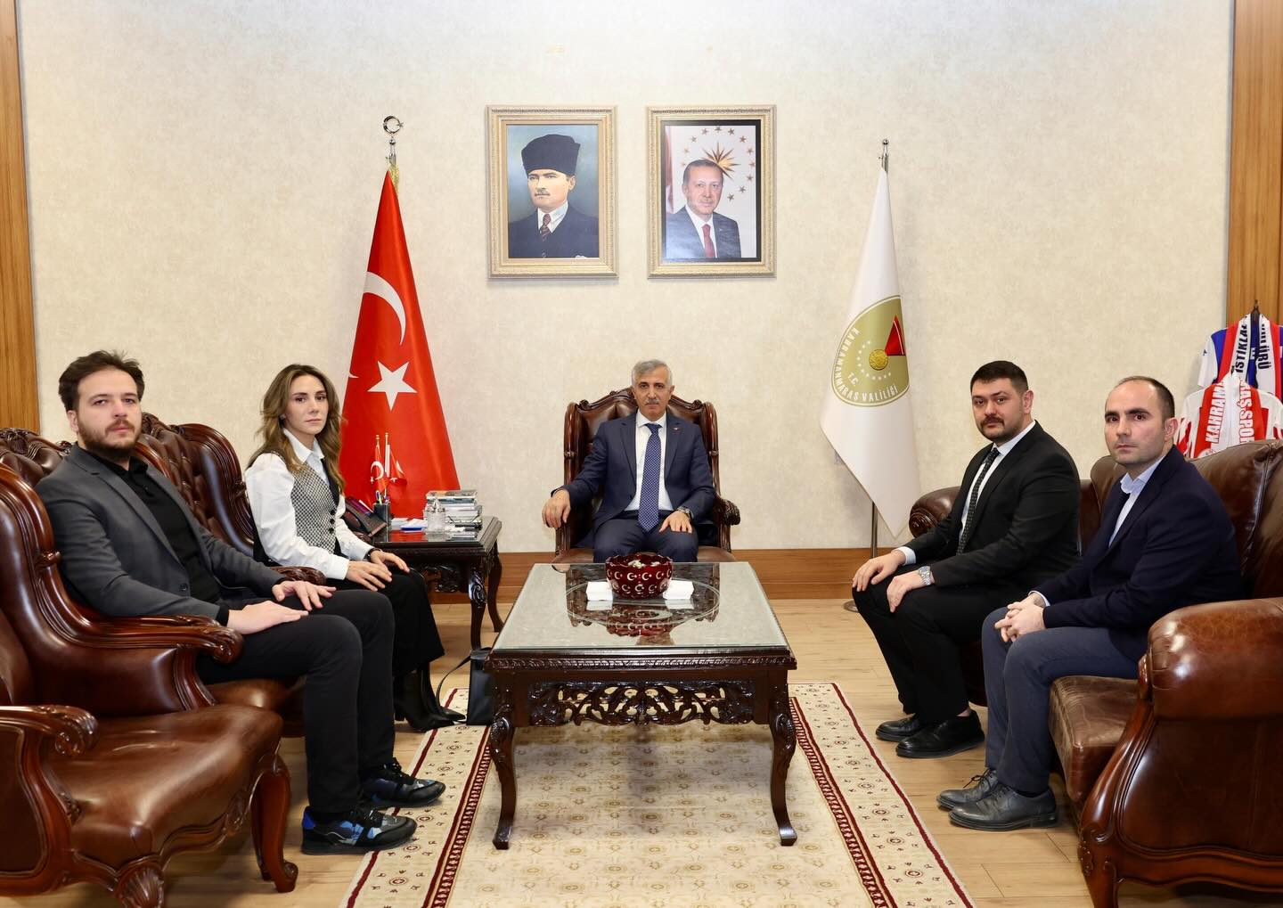 Vali Ünlüer’e Makam Ziyaretleri Devam Ediyor3-6