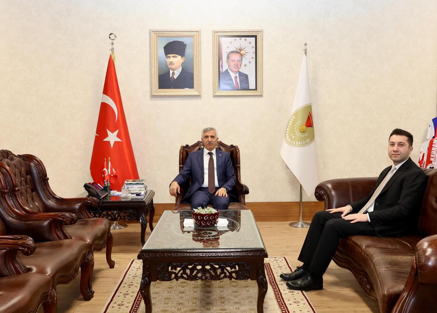 Vali Ünlüer’e Makam Ziyaretleri Devam Ediyorr1-2