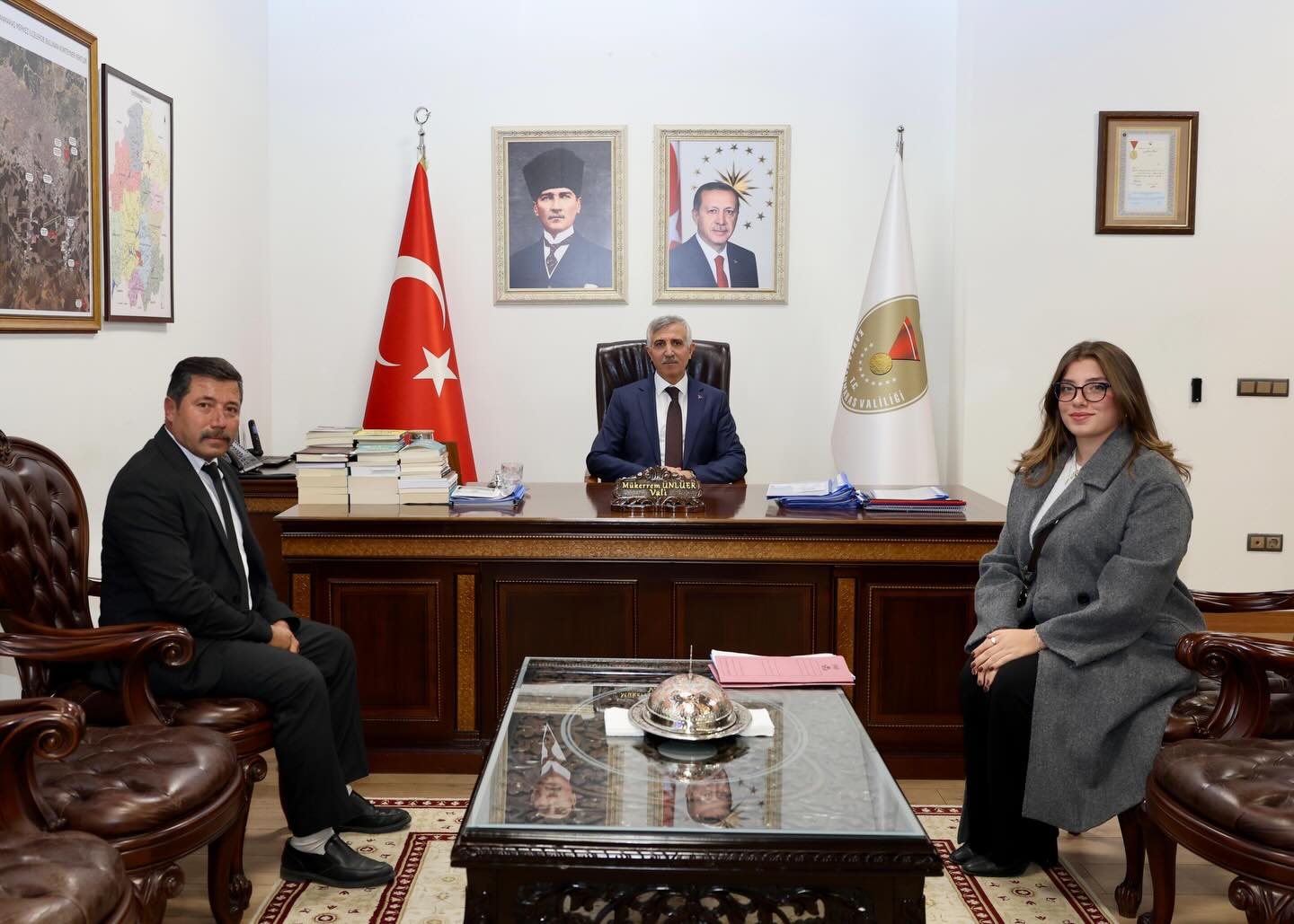 Vali Ünlüer’e Makam Ziyaretleri Devam Ediyorr3
