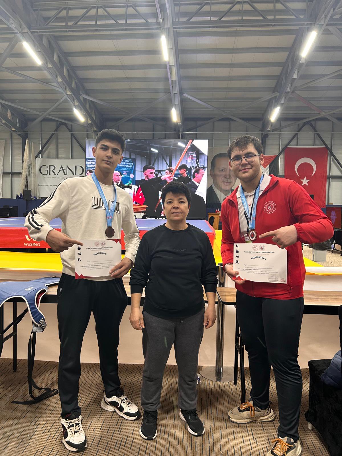 Wushu Kung Fu Gençler Şampiyonası’nda Kahramanmaraş Rüzgârı3