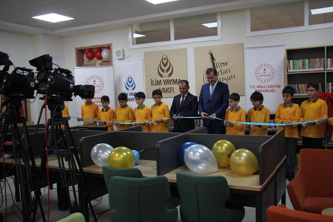 “50. Yıl Kütüphaneleri” Deprem Bölgesi Toplu Açılış Töreni Gerçekleştirildi
