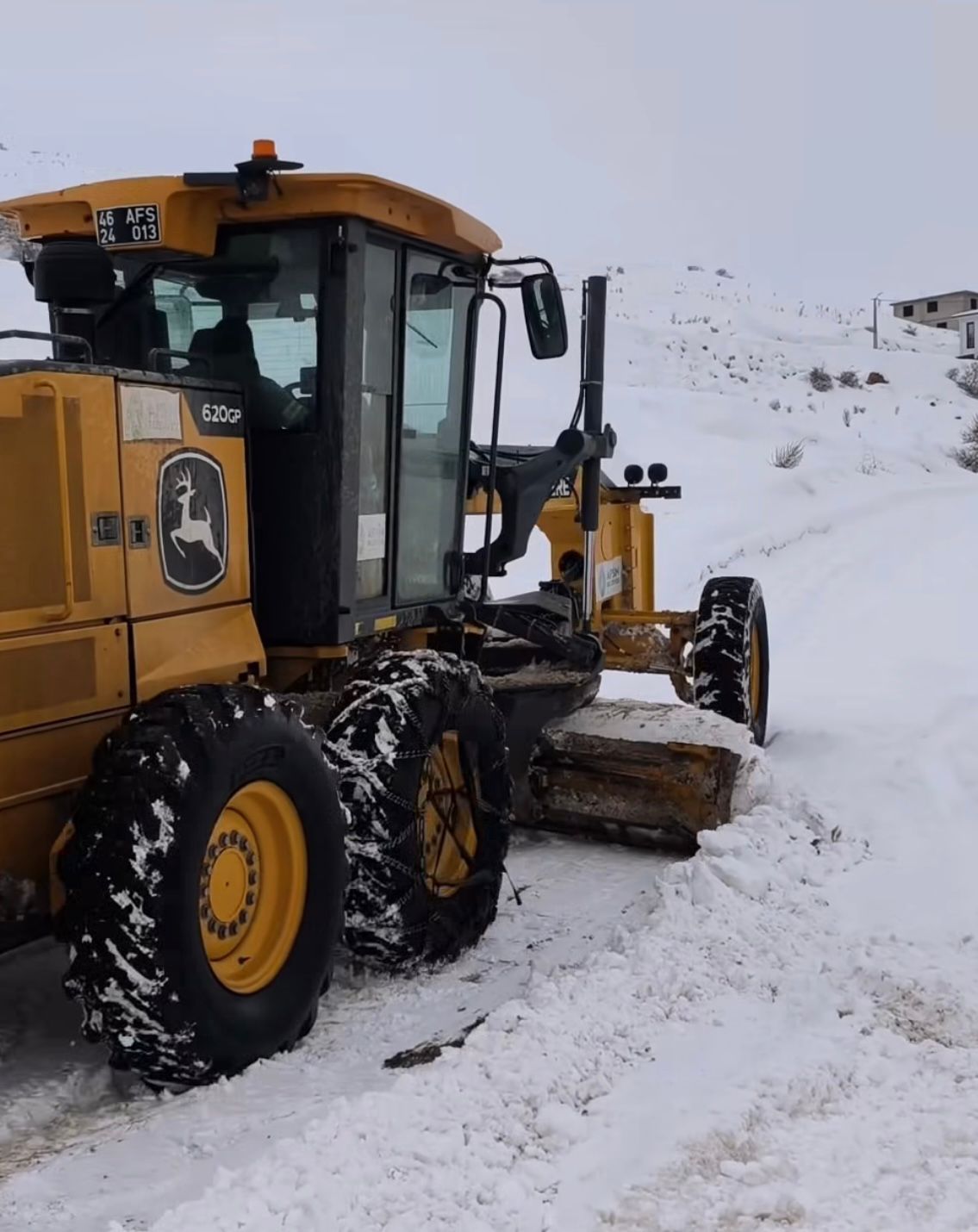 Afşin Belediyesi Karla Mücadelede Teyakkuzda (3)