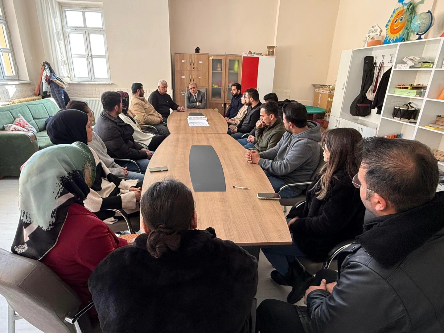 Afşin İlçe Millî Eğitim Müdürü Özdemir’den Özel Eğitim Okuluna Ziyaret1