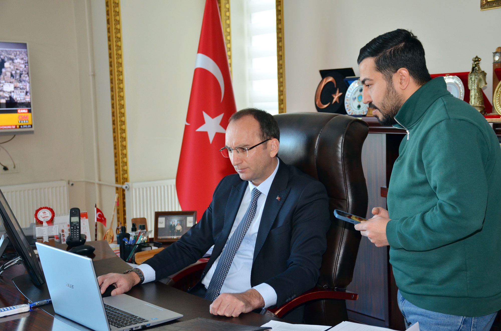 Afşin Kaymakamı Sarıdoğan, Aa'nın Yılın Kareleri Oylamasına Katıldı (1)